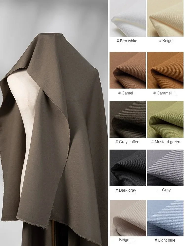 Micro Stretch Fabric for Suit Skirt Pants Coat stretch fabric sewing