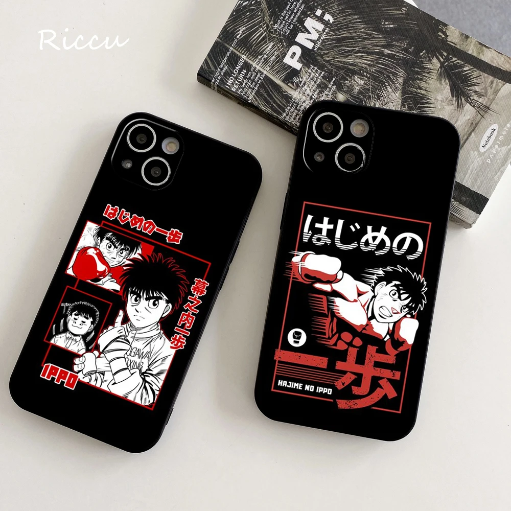 Per Iphone 14 Hajime No Ippo Makanouchi Custodia Morbida Per Iphone 15 14 11 12Pro 8 7 Plus X 13Pro Max Se2020 Xr Xs Cover