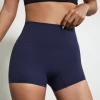 Sexy Solid Color High Waist Yoga Short Leg Soft Tights Women Fitness Sport Short Compression Comprehensive Training Jog Athletic 1