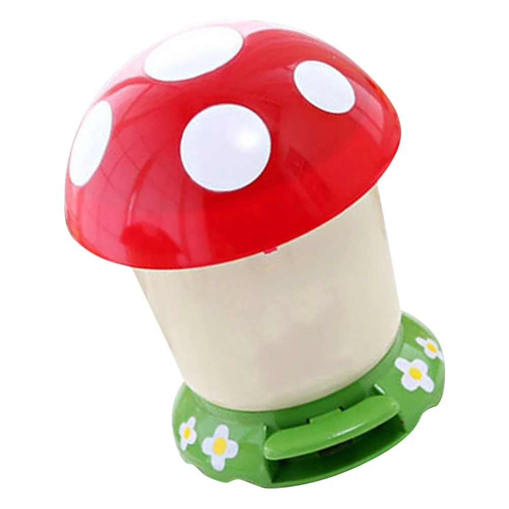 

Pedal Mushroom Trash Can Child Mini Vacuum Cleaner Recycle Bin Pp Garbage Holder