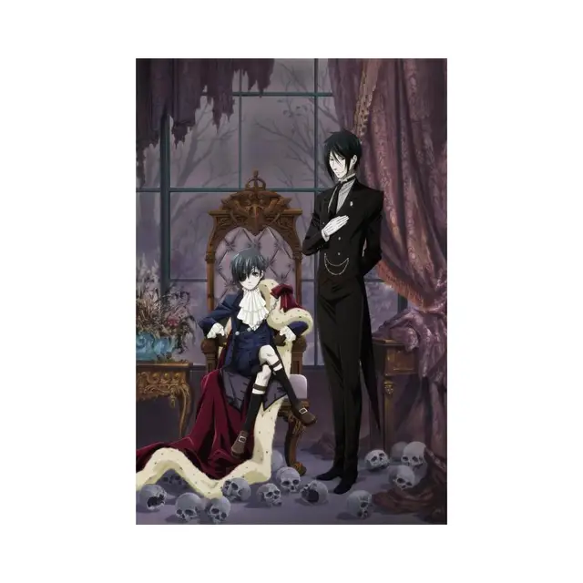 Big Poster Anime Black Butler Kuroshitsuji LO12 90x60 cm