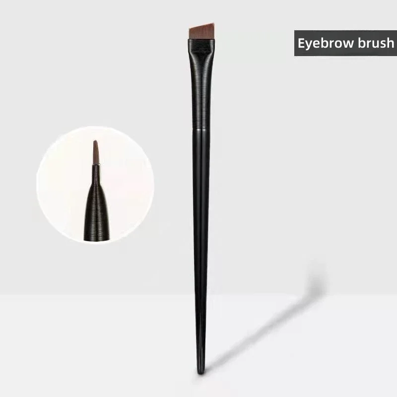 Makeup Brush 2 Pieces Eyebrow Contour Eyeliner Brush Makeup Accessories