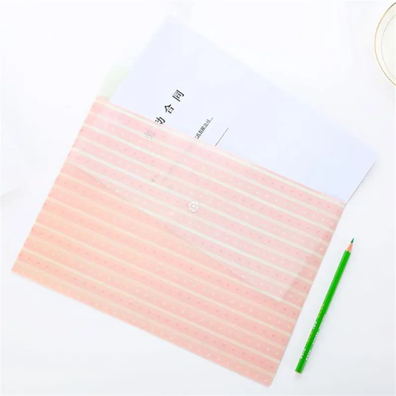 

DL South Korea A4 stationery Suihua file bag cartoon Suihua PVC bags simple student paper wholesale Stationery office supplies