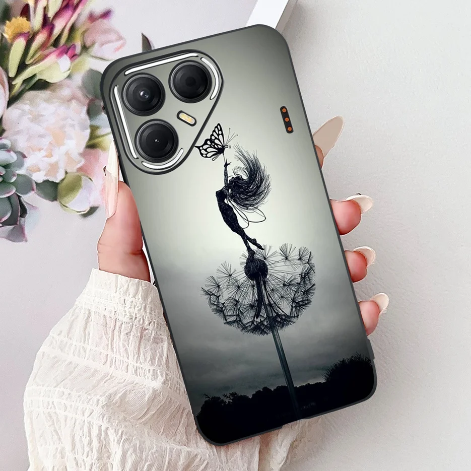Stylish Painted Soft Silicone Phone Case Cover