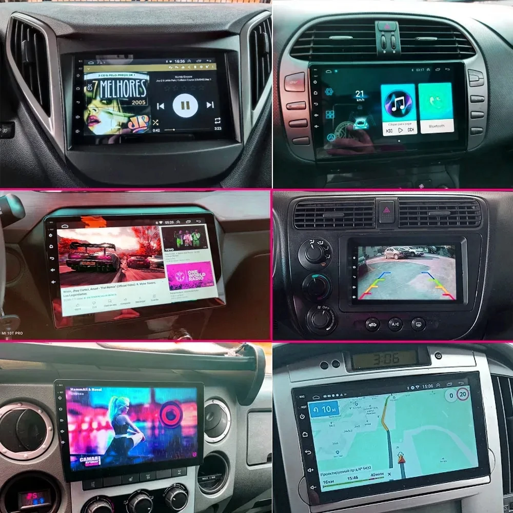 Car Multimedia Player 4core 2 Din Car Radio Androidauto Carplay Android 12 4G GPS 7"/9"/10" WIFI BT IPS for BOSSCAR