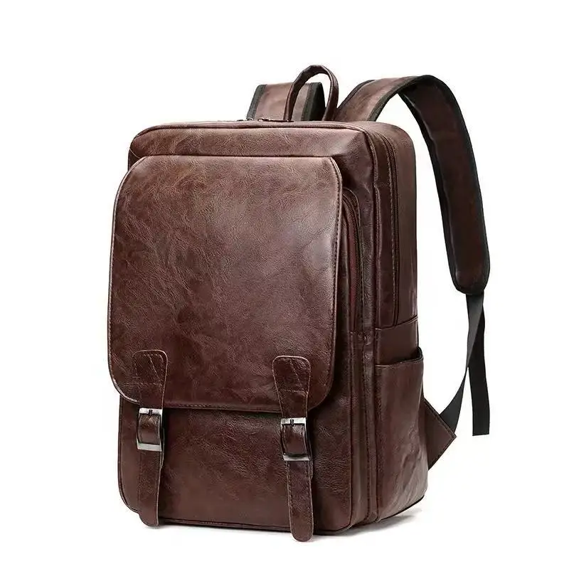 Latest fashion men's backpack, laptop compartment, business commuting, leisure work, college student daily bag