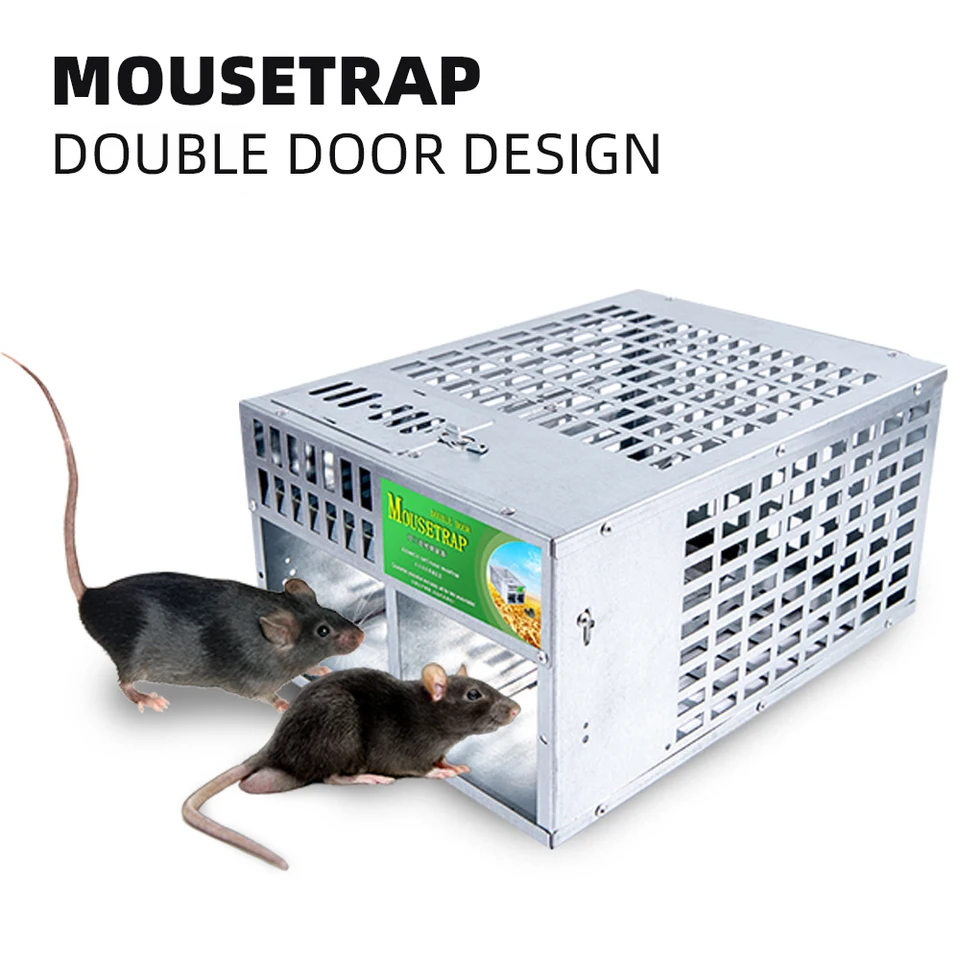 2 Pack Humane Mouse Traps Reusable Plastic Rodents Trap No Kill Live Catcher  Mice Rat Trap for Indoor and Outdoor - AliExpress