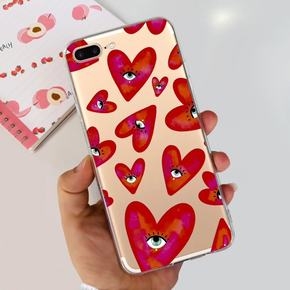 Cute Fashion Painted Slim Phone Case - Soft Protective Back Cover Bumper