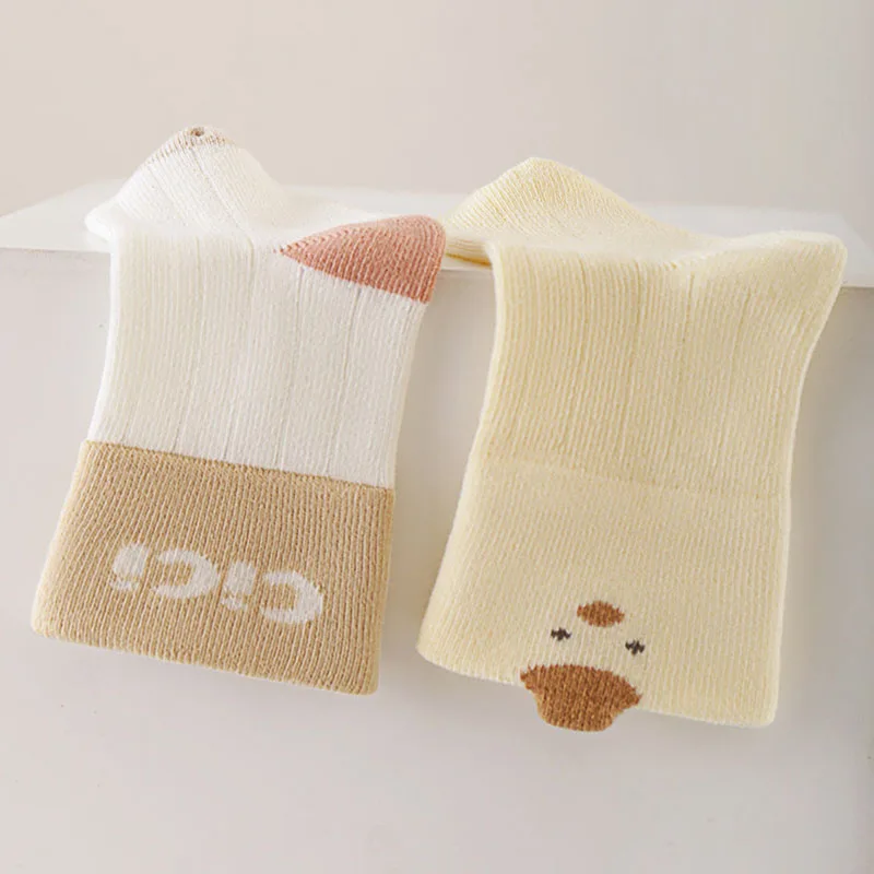 Cute Cartoon Animal Baby Socks for Girls