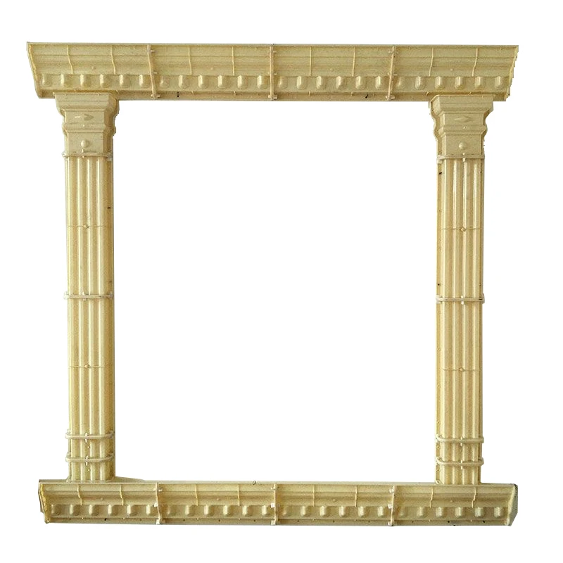 Window cover mold European style Roman column mold villa exterior wall window model cement door cover window line building templ