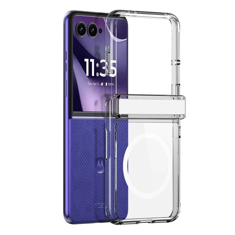 DUX DUCIS Magnetic Anti-Fingerprint Transparent Protective Case