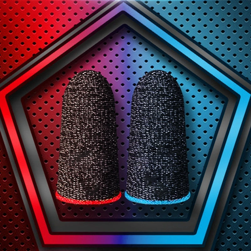 

Новинка 2022 года, чехол на палец с защитой от пота из углеродного волокна для King Glory PUBG Peace Elite Game, аксессуары для сенсорных экранов