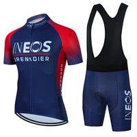 2022 Summer Clothing Cycling Shirt Men's Short Sleeve Suit Mountain Bike Racing Sports Cycling Wear 2