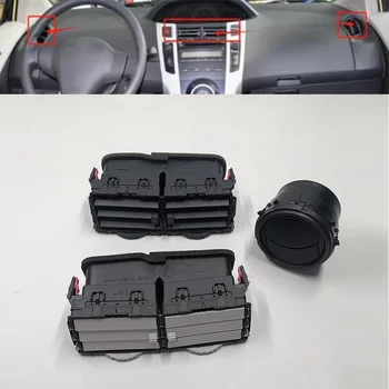 Auto Anteriore Sinistra Destra Centrale Cruscotto Centro Condizionatore Uscita Air Vent A/C per Toyota Yaris 2008 2009 2010 2011 2012 2013