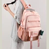 Stylish and Spacious Nylon Backpack Laptop Backpacks School Bag Nylon College Book Bags for High School Students 4