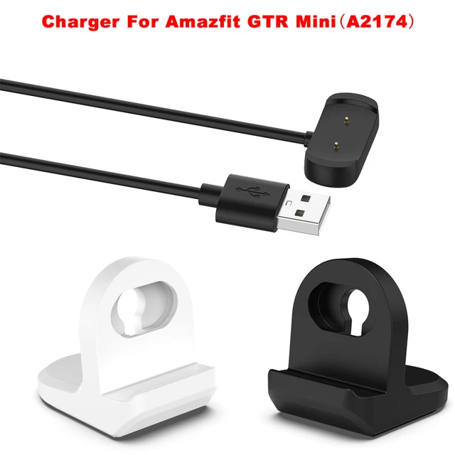 Desktop Stand Charger USB Charging Cable Dock Charger Adapter for Amazfit  GTR mini GTS 4Pro 3Pro 4 3 2e 4mini T-rex 2 Pro Ultra