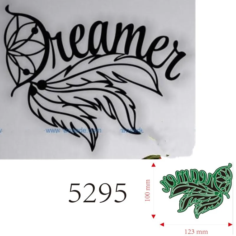 

Металлические штампы форма Dreamer украшение для скрапбукинга бумаги рукоделия ножа форма лезвия перфоратора трафареты
