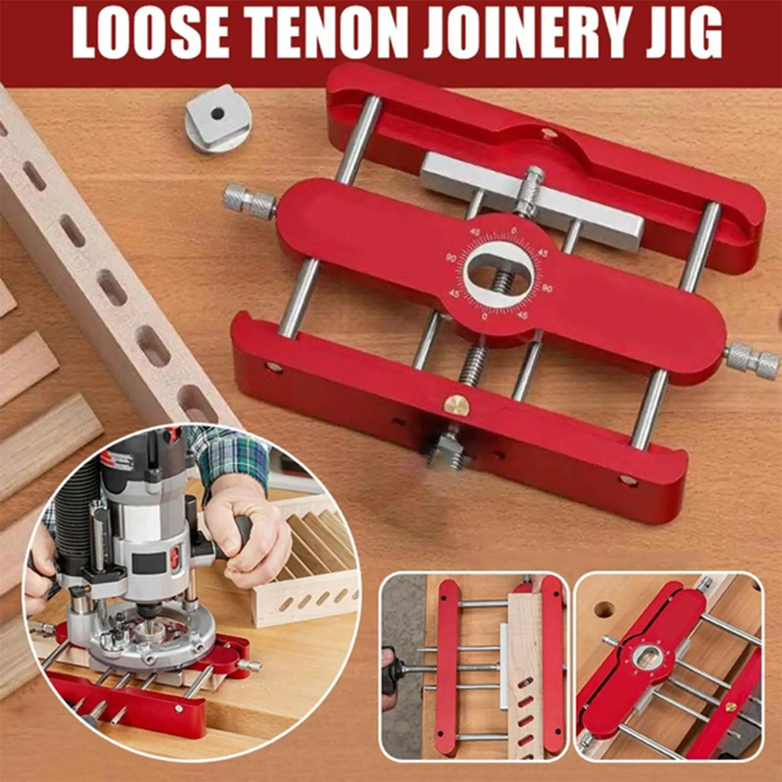Precision Mortising Jig And Loose Tenon Joinery Jig Locator 1 In Punch