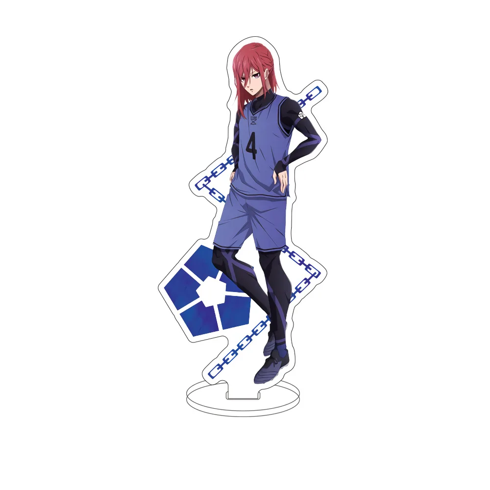 Blue Lock Anime Acrylic Stand Figure Display - Isagi, Bachira, Chigiri, Kunigami Characters