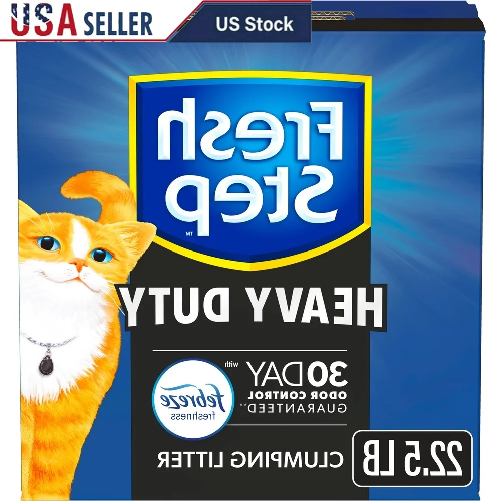 Heavy Duty Clumping Cat Litter with Odor Control Febreze Freshness 30 Day Odor Elimination Low Dust Formula All Cats