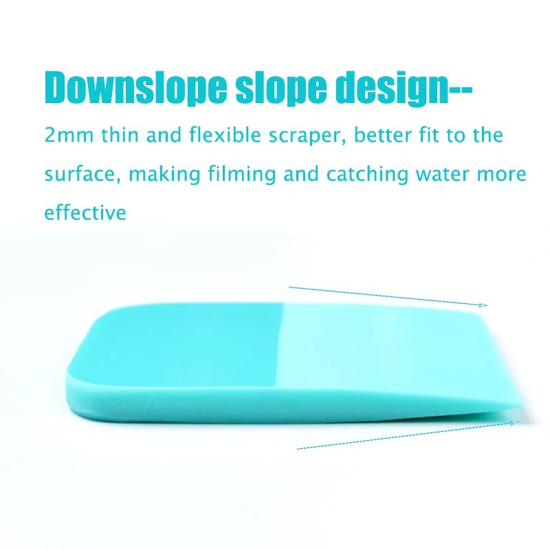 Vinyl Squeegee Window Tinting Squeegee Automotive Film Tools TOFAR Window Film Tinting TPU PPF Squeegee for Car Paint Clear Protective Film Installing Scraper Carbon Fiber Vinyl Wrap Tool