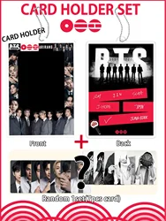 Premium Kpop Collectible Card Holder - High - Quality Display & Fan Merchandise Accessory - 8cm (Card holder AND Card)