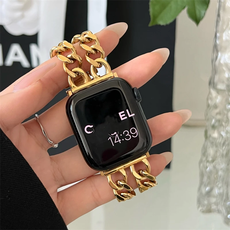 Chain Link Bracelet Band for Apple Watch®