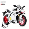 1:10 Ducati V4S S1000RR H2R Alloy Die Cast Motorcycle Model Vehicle Collection Sound and Light Off Road Autocycle Toys Car 5