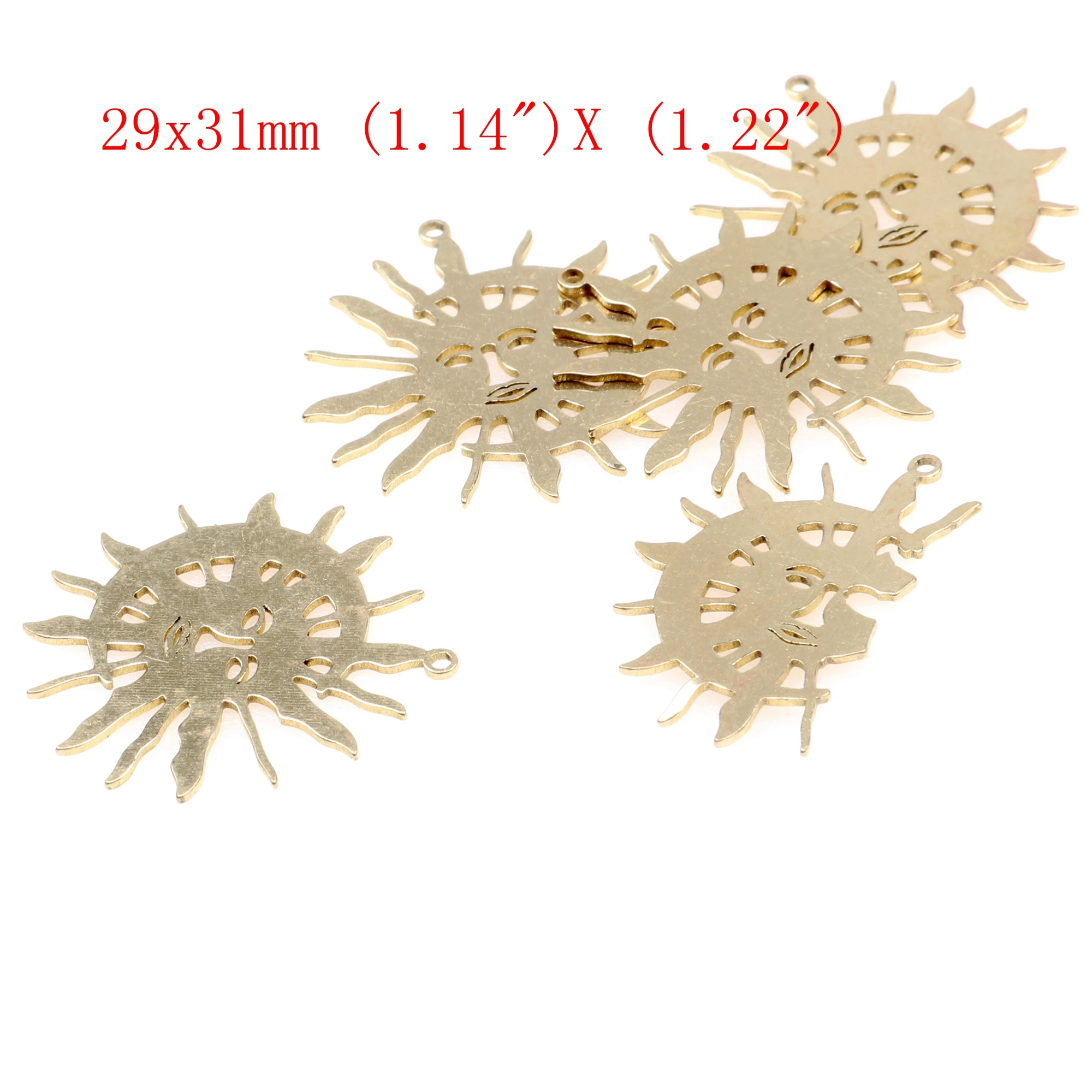 Roh gehämmerte Messing-Charms, Geometrie-Stecker, Zubehör für DIY-Ohrringe, Halskette, Armband, DIY-Herstellung, Schmuckzubehör – Detail 23