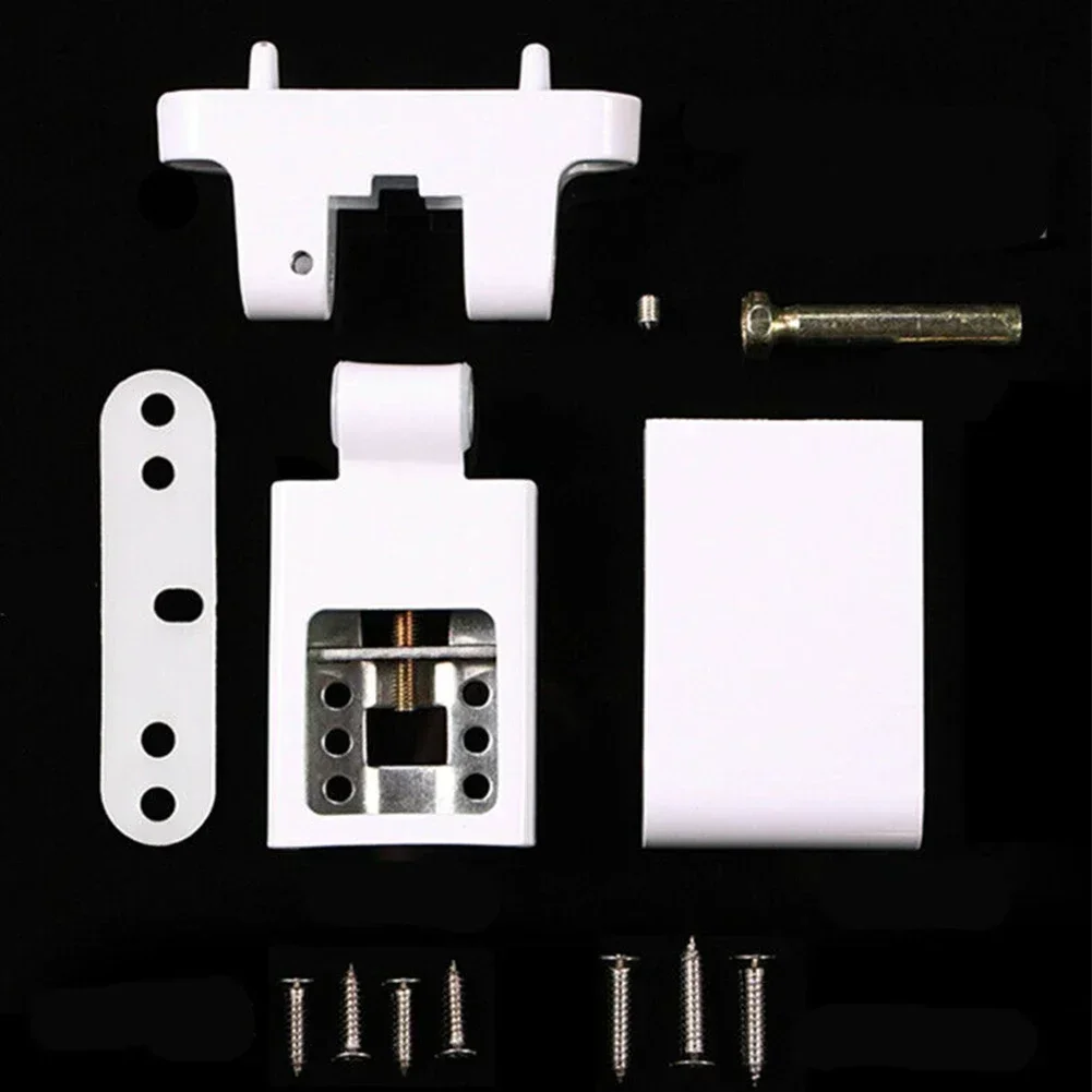 Door Flag Hinge Door Hinge White For Plastic Steel Doors Casement Left Right 3-hole Adjustable Hinges Hardware 1pcs stainless steel hinges door hinges