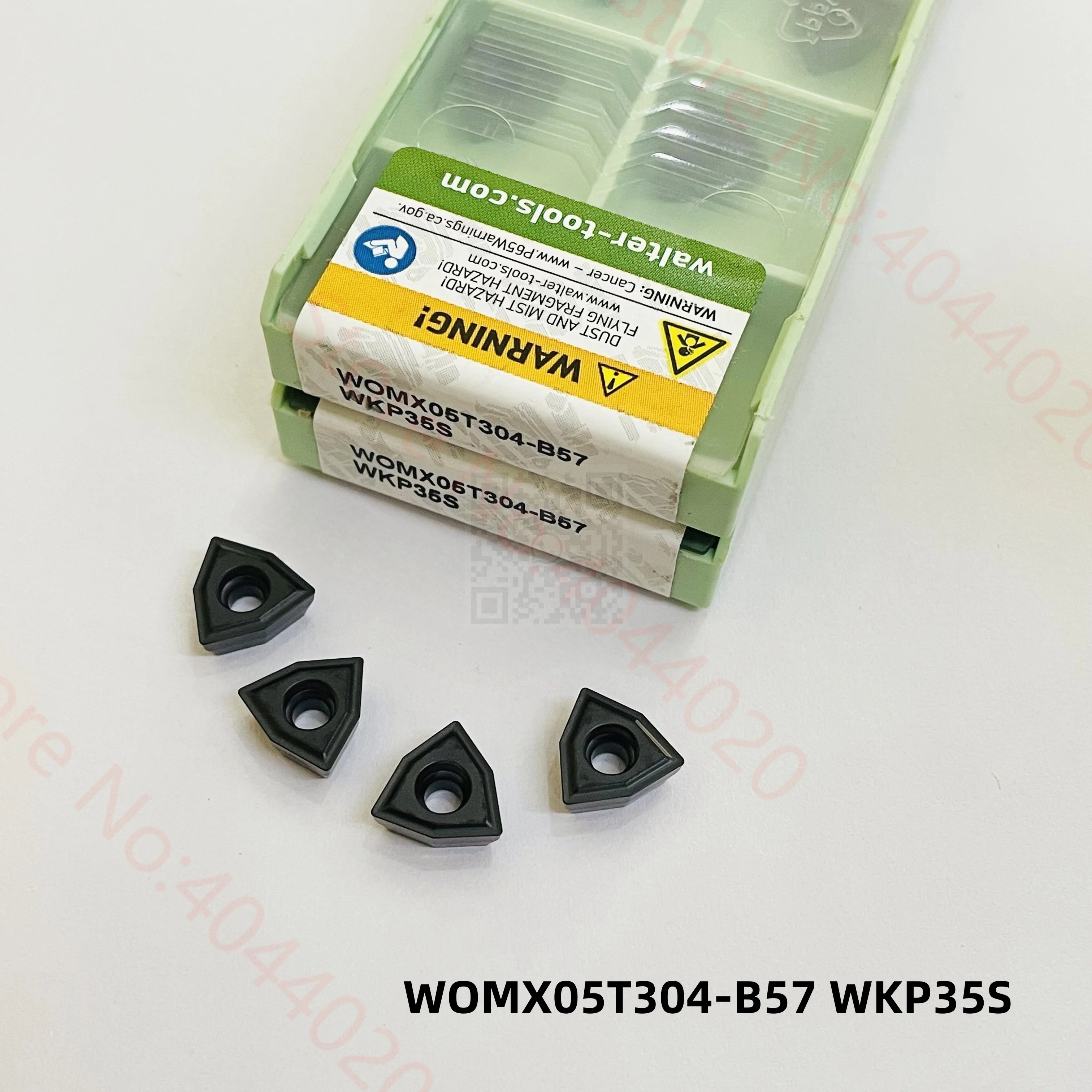 

WOMX05T304-B57 WKP35S Drilling Blade Carbide Insert WOMX Inserts