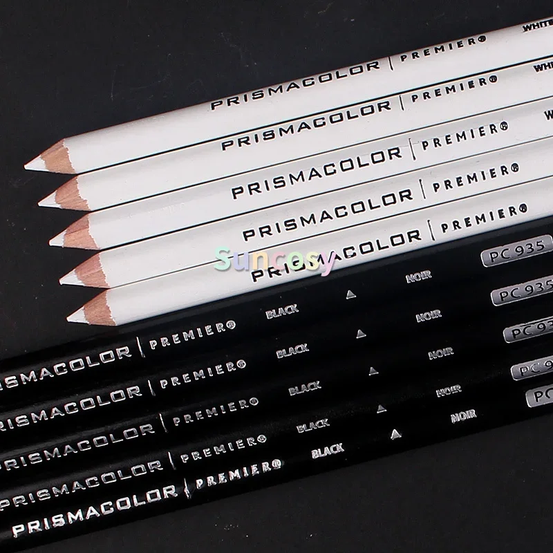 미국 PRISMACOLOR 프리미어 컬러 연필 다채로운 리드/배럴 어린이를위한 파스텔 연필 아티스트 드로잉 그림 미술 용품