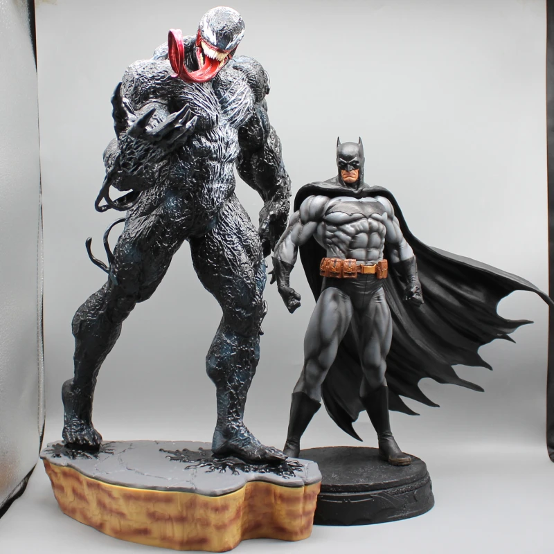 Villain Gk Venom Batman Figure Model Ornaments Statua Oversize Animazione Periferiche Collezione Di Ornamenti Modello Giocattoli Regali