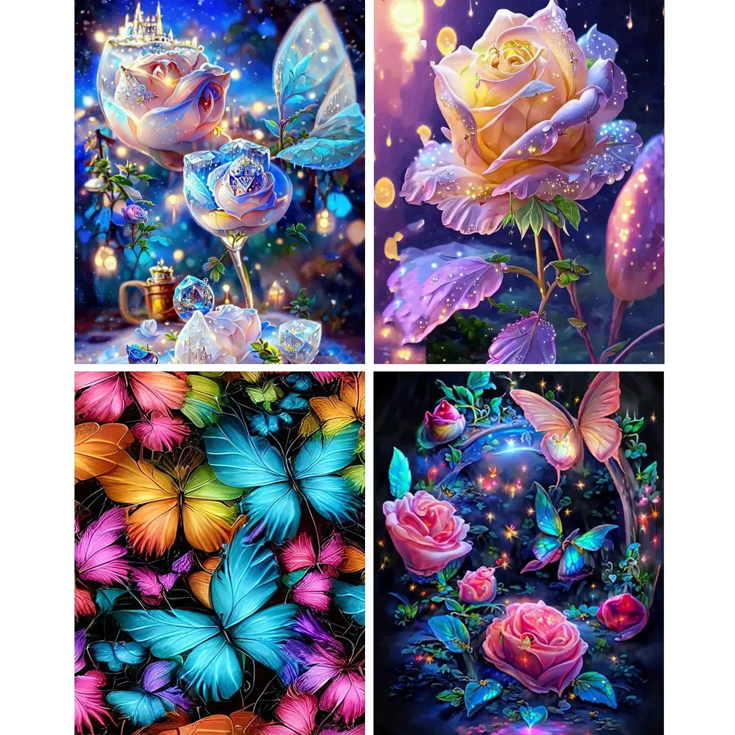 Painting by Numbers Kits 1pc for Adults Beginner on Canvas DIY Hobbies Women Frameelss