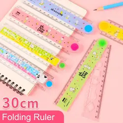 Artist School Office Supplies Drawing Tools Student Stationery Measuring Ruler Drawing Ruler Measuring Tools Folding Ruler