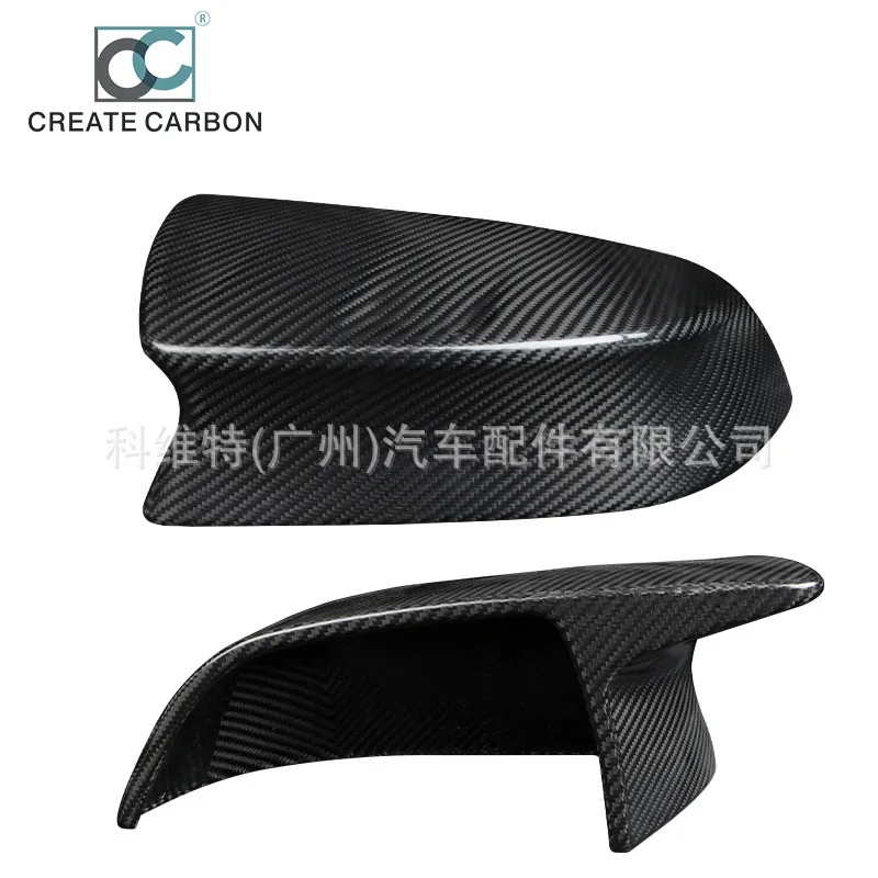 

Model3 Genuine Carbon Fiber Modified MODEL3 Horn Reversing Rearview Mirror Decoration