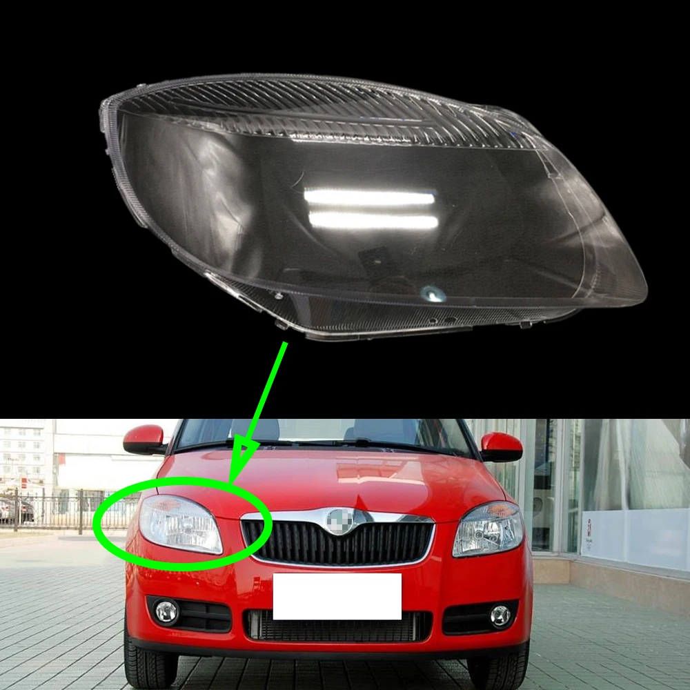 Headlamp Lens For Skoda Fabia 20082011 Headlight Cover Car Light