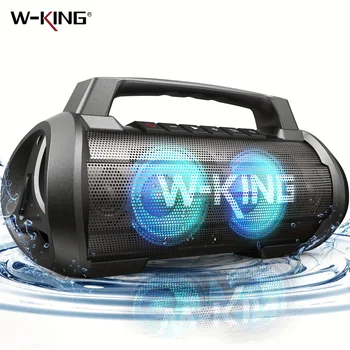 W-KING 70W RMS Bluetooth Portable Speaker, Speaker Wireless Loud IPX6 Waterproof Bluetooth Speakers with Subwoofer/Bass Boost 1