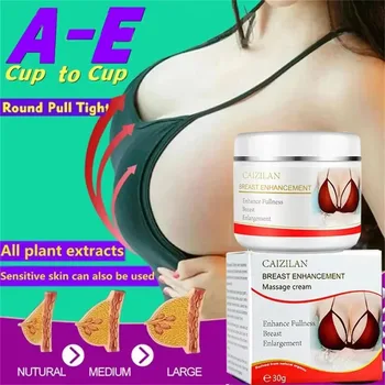 Crema naturale per l'ingrandimento del seno Sollevamento del torace Firm Enhancer Olio per la cura del culo Crescita del seno grassoccio Massaggio Tette Cura del corpo sexy più grande 1