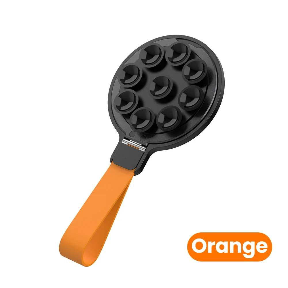 Magnetischer Handyhalter mit Silikon-Saugnapf, tragbarer Handständer für MagSafe, für iPhone 17, 16, 15, Halterung mit Spiegel