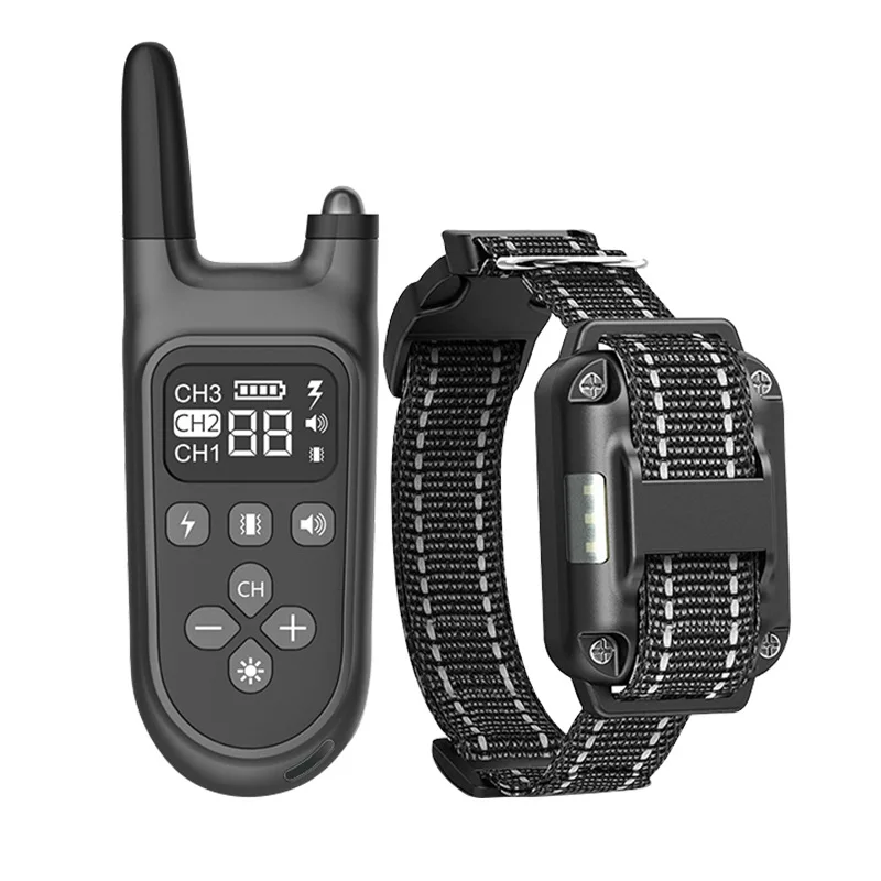

Collar Pet Supplies Remote Control Electric Shock Collar Dog Barking Prevention Bark Stopper Charging Dog Training Artifact