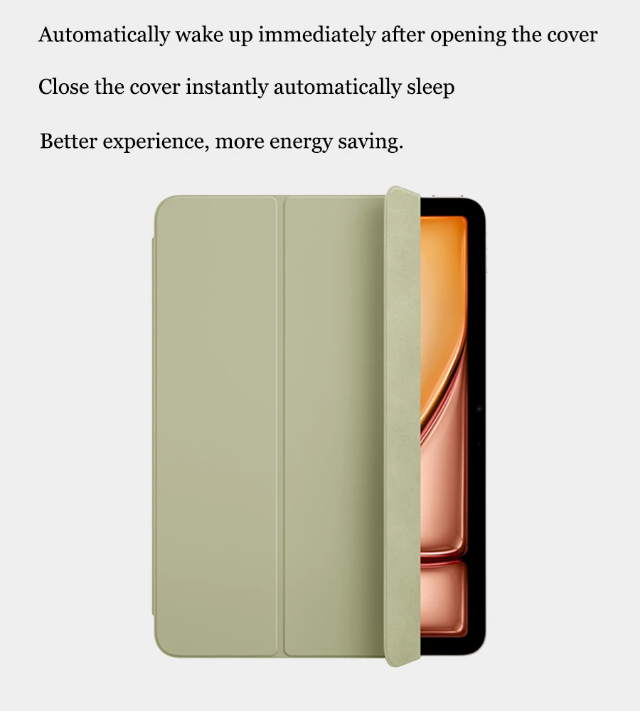 Official Original Case for 2024 iPad Pro 11 12.9 13 Case for Apple ipad Air 4 5 11 13 10.9 inch Mini 6 Smart Magnetic Case Cover 5