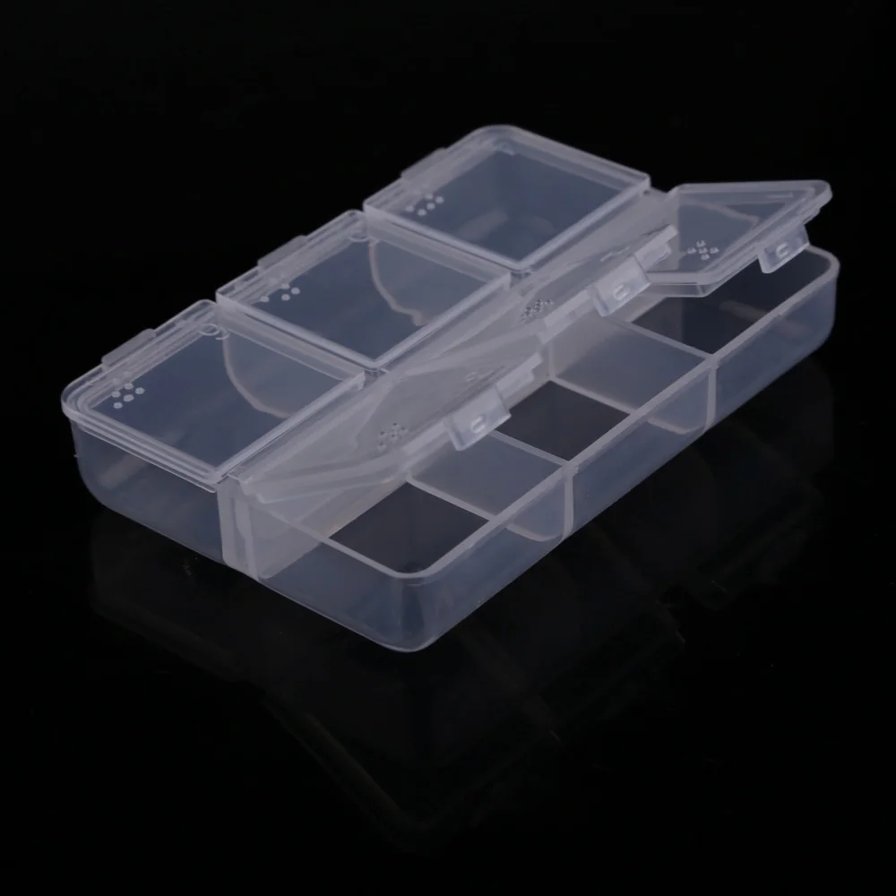 6 Cells Braille Pill Case Moistureproof Mini Pill Organizer Portable Pill Case Tablet Pill Storage Case for Medicines