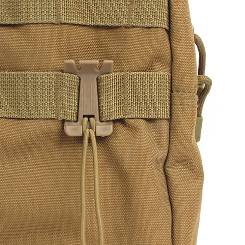 

EDC 4Pcs/lot Molle Backpack Carabiner EDC Tool Elastic Rope Webbing Buckle Winder