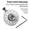 New Angle Torque Gauges Spanner High Hardness Good Toughness Silvering Long Handle Torque Wrench Repairing for Car tools 1
