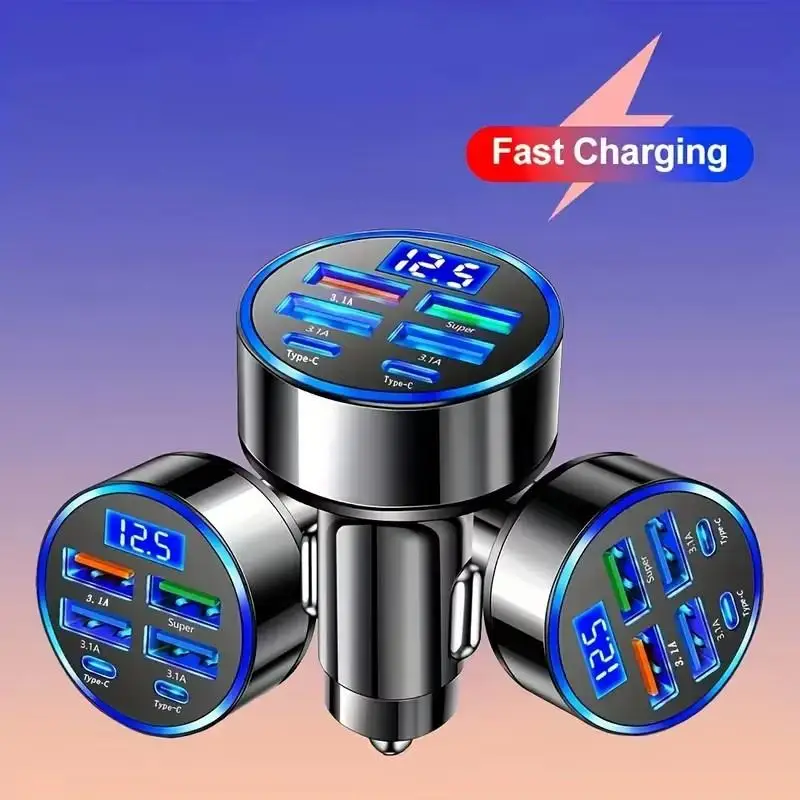 High-Power USB Car Charger with Quick Charge Technology