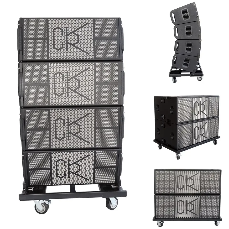 High Quality Professional Stage Sound Audio System 12 Inch Three-way Line Array Speaker