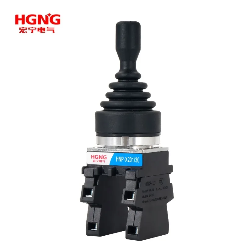 

High Quality 30mm Master Monolever Toggle Joystick Rocker Cross Switches 2 4 Way Self Latching Reset Momentary HNP-X201