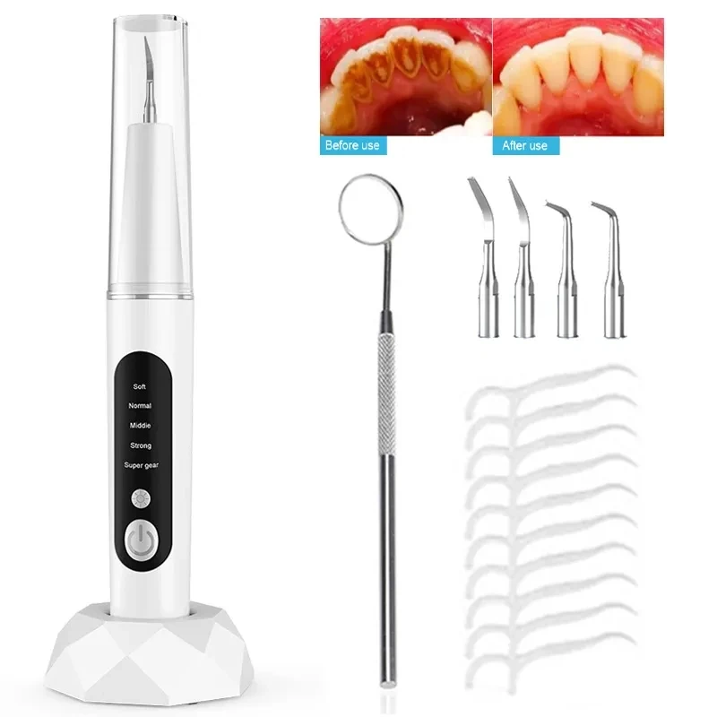 

Electric Tooth Calculus Remover Sonic Dental Scaler Oral Irrigator Household Teeth Stains Tartar Tool Teeth Whitening Cleaner