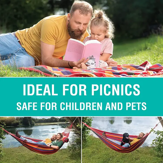 휴식과 편안함을 위한 AZULBLANCO 야외 해먹